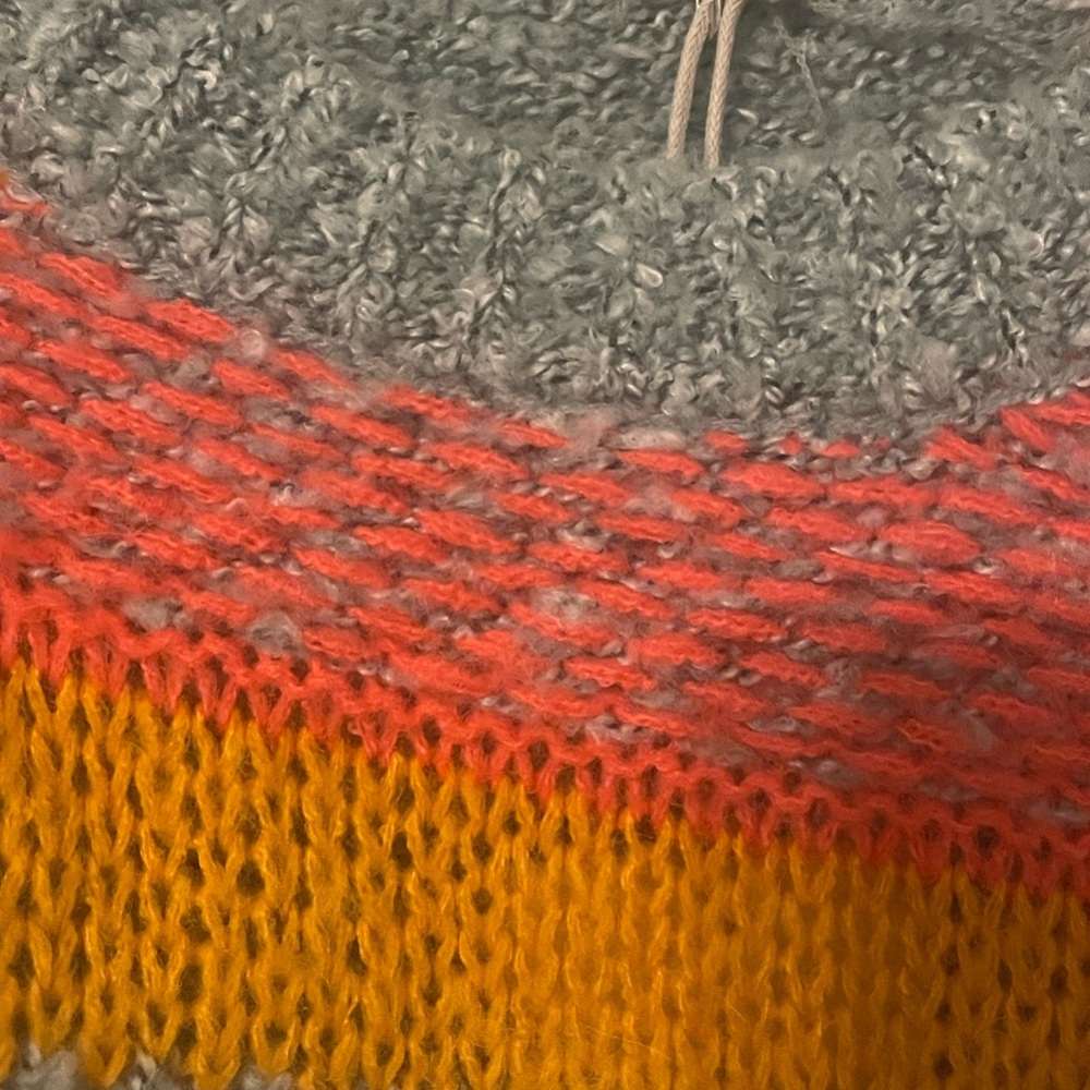 moon & madison Multicolor Patchwork Sweater - image 4